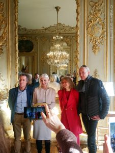 Présantation du livre L'italia del Pére-Lachaise à l'Ambassade d'Italie à Paris.