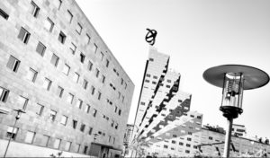 Marina.Le quartier de la Marina Parque das Nacoes &agrave; Lisbonne.