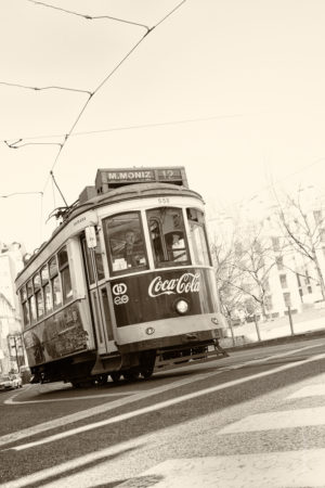 Electrico. Les célèbres tramways de Lisbonne qui donnent à cette ville un charme fou.