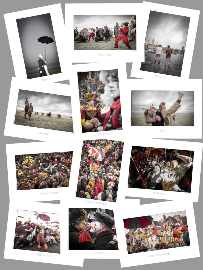 Cartes Photos Postales Carnaval de Dunkerque en Série Limitée.