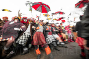 Carnavaleux de première ligne lors du Carnaval de Dunkerque