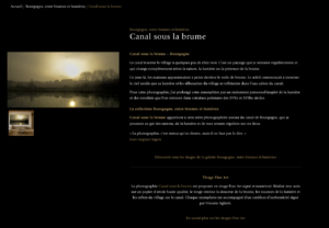 Nouvelle version du site Camera Singulier de Vincent Aglietti